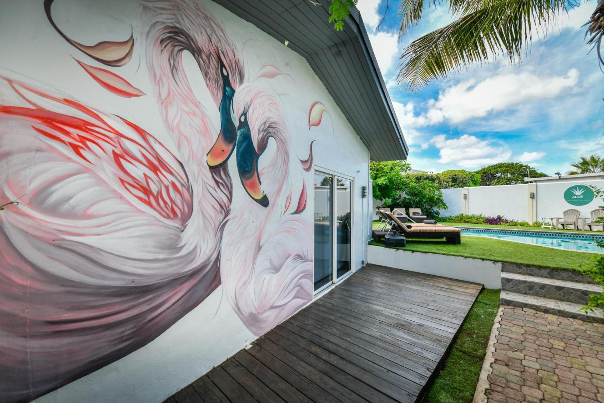 Aloe B&B Oranjestad Ngoại thất bức ảnh